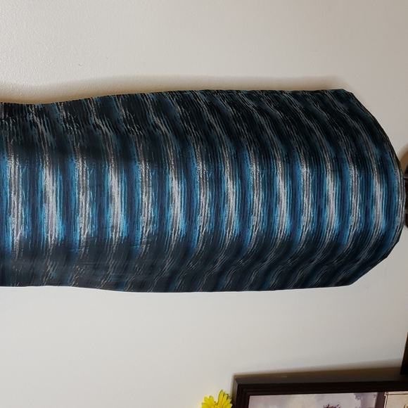 Antonio Melani Sheath Metallic Dress Y2K 90s Vintage Shimmer Elegant Summer Chic - Picture 3 of 9